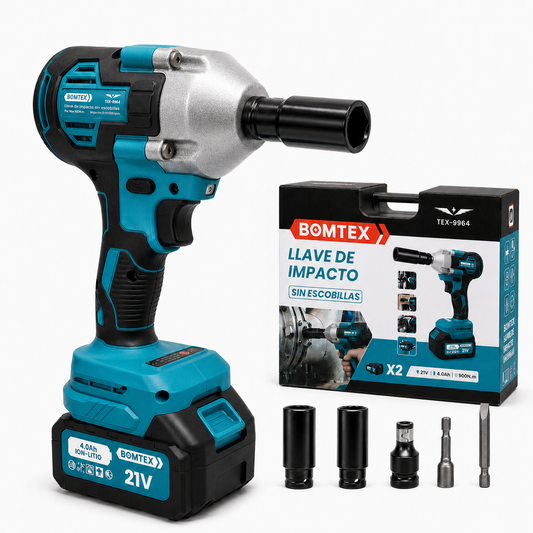 LLAVE DE IMPACTO / TALADRO 580 NM - BOMTEX