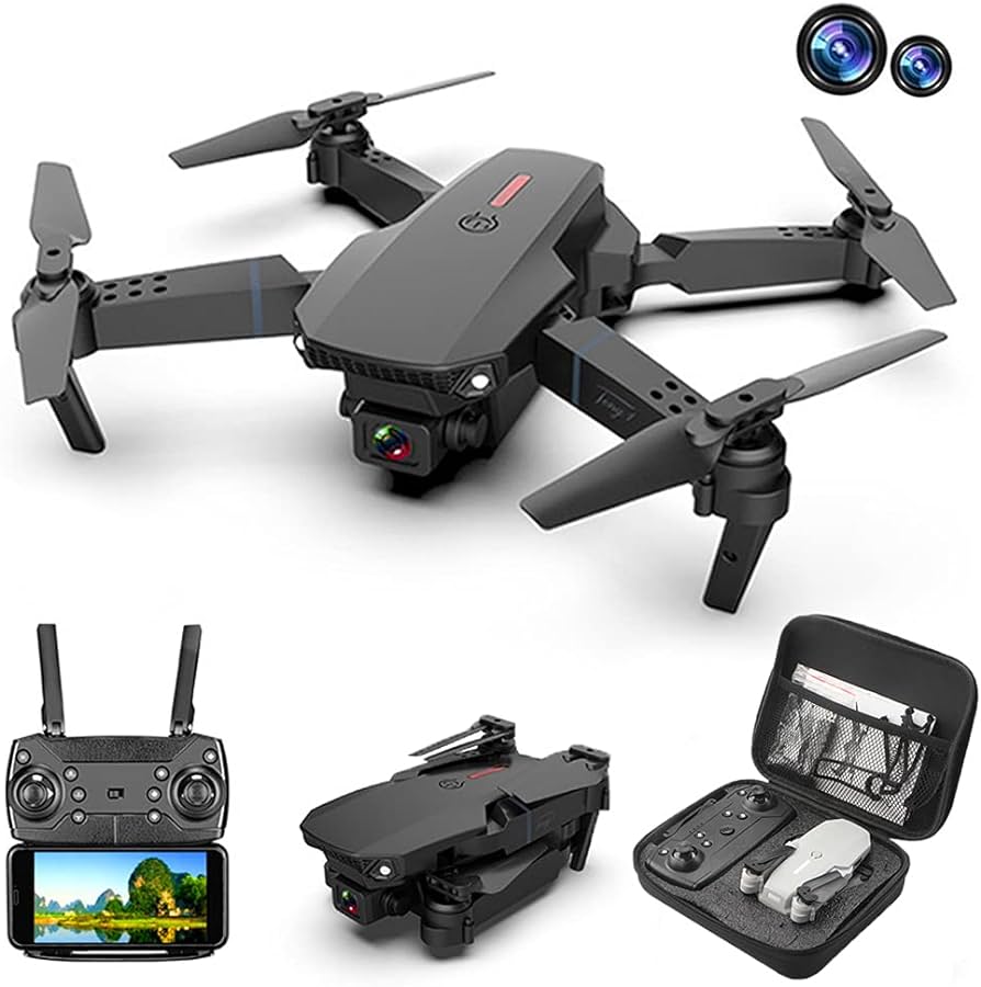 DRON E88PRO DOBLE CAMARA HD – Home Tech